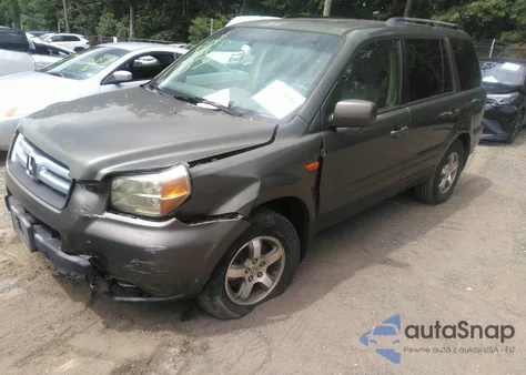 2006 Honda Pilot Ex-L из США, поврежденный, VIN 5FNYF28576B021113